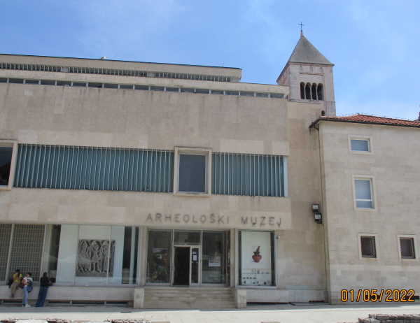 The Archaeological Museum of Zadar from the outside